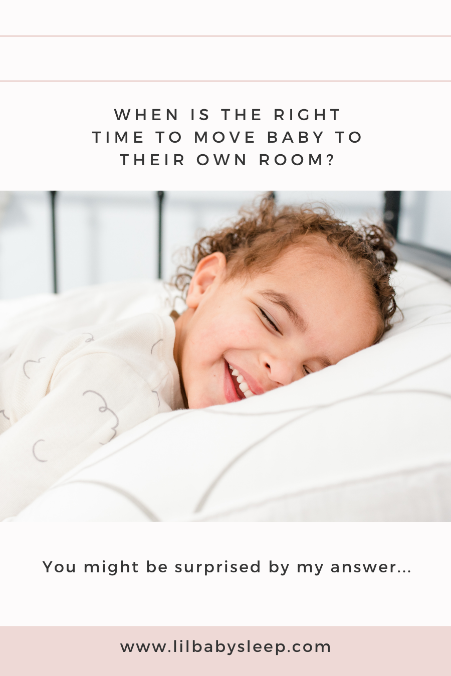 When is the RIGHT time to move baby to their own room Lil Baby